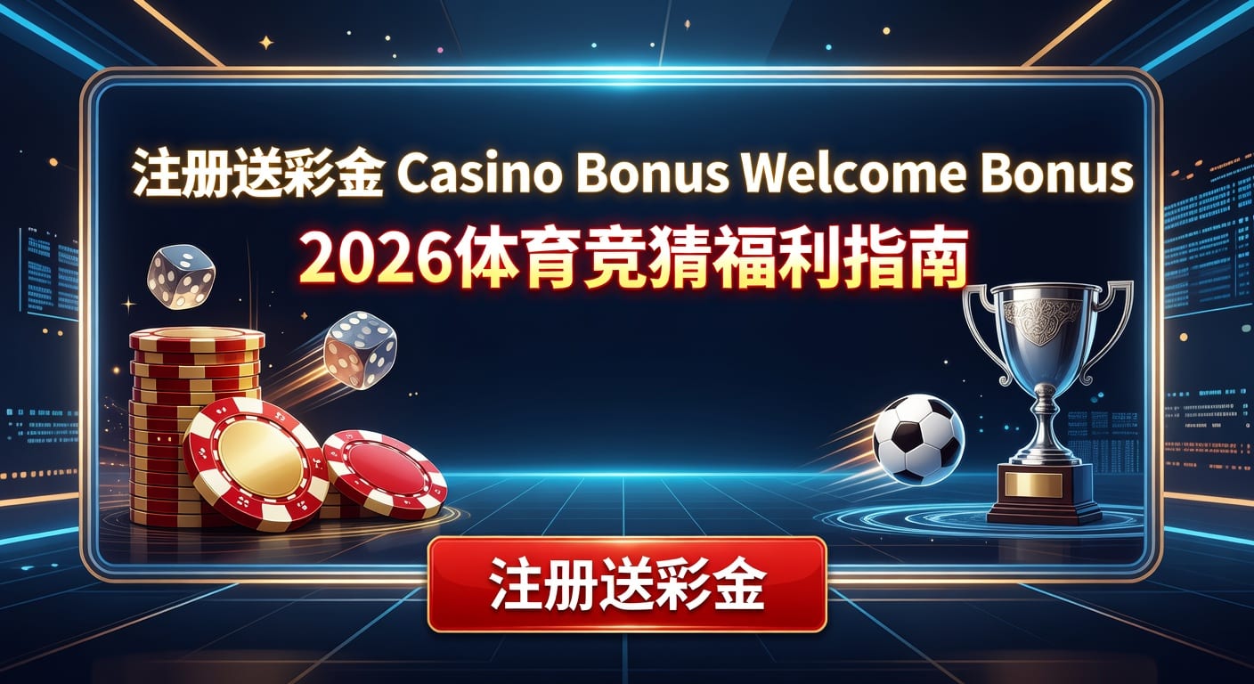 注册送彩金 casino bonus welcome bonus 新用户优惠解读