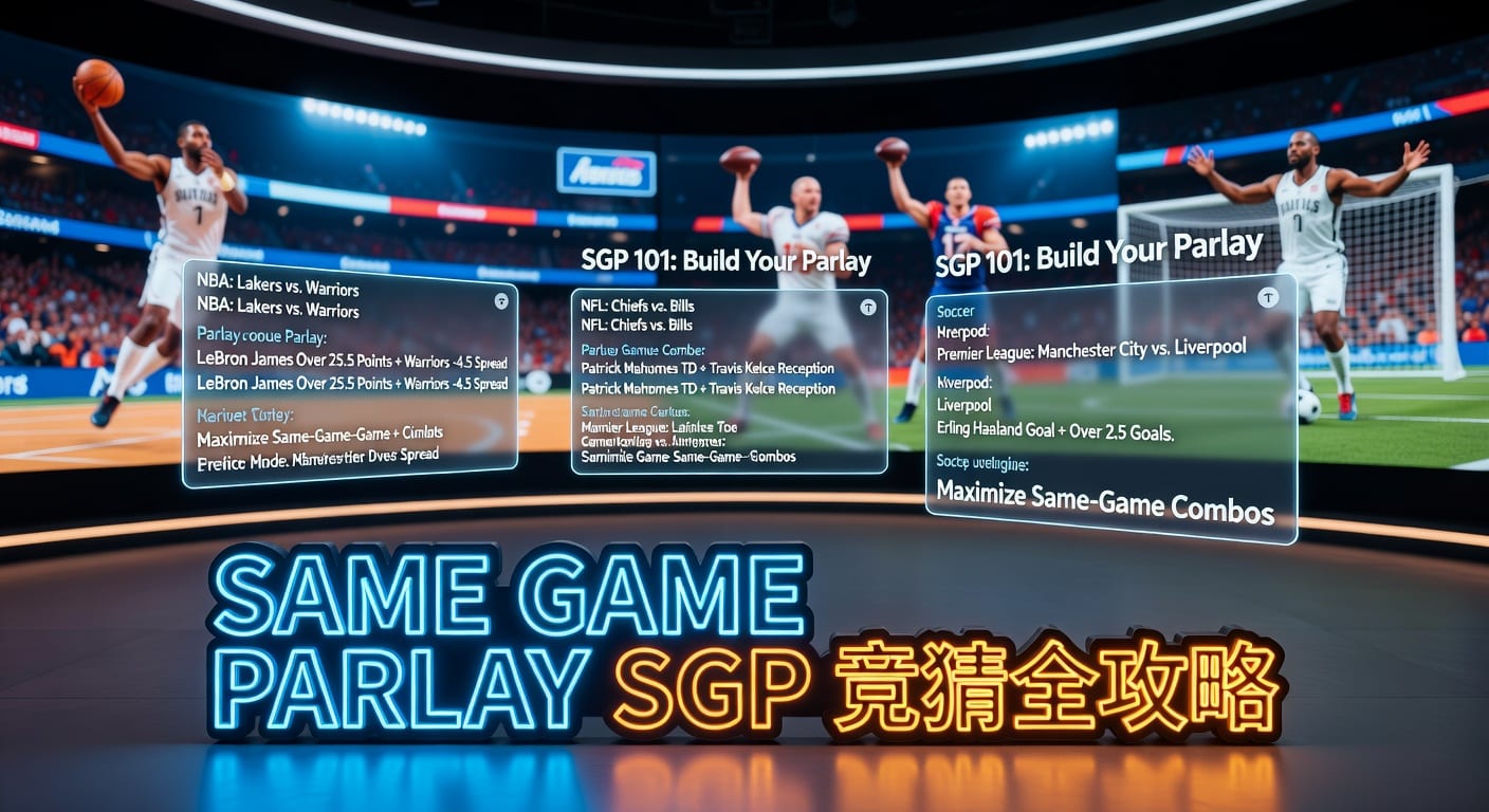 Same Game Parlay SGP 组合投注解析