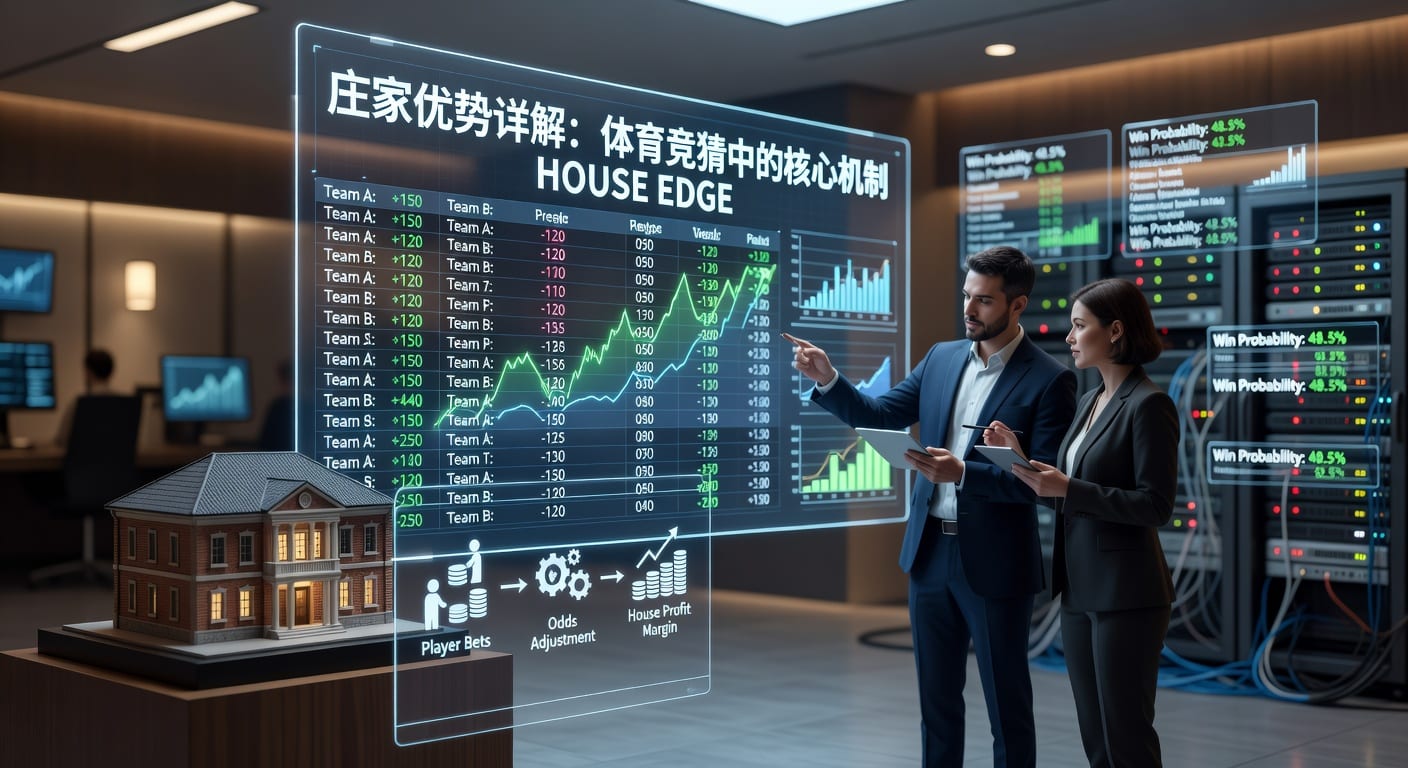 庄家优势 house edge：体育投注成本与胜率逻辑
