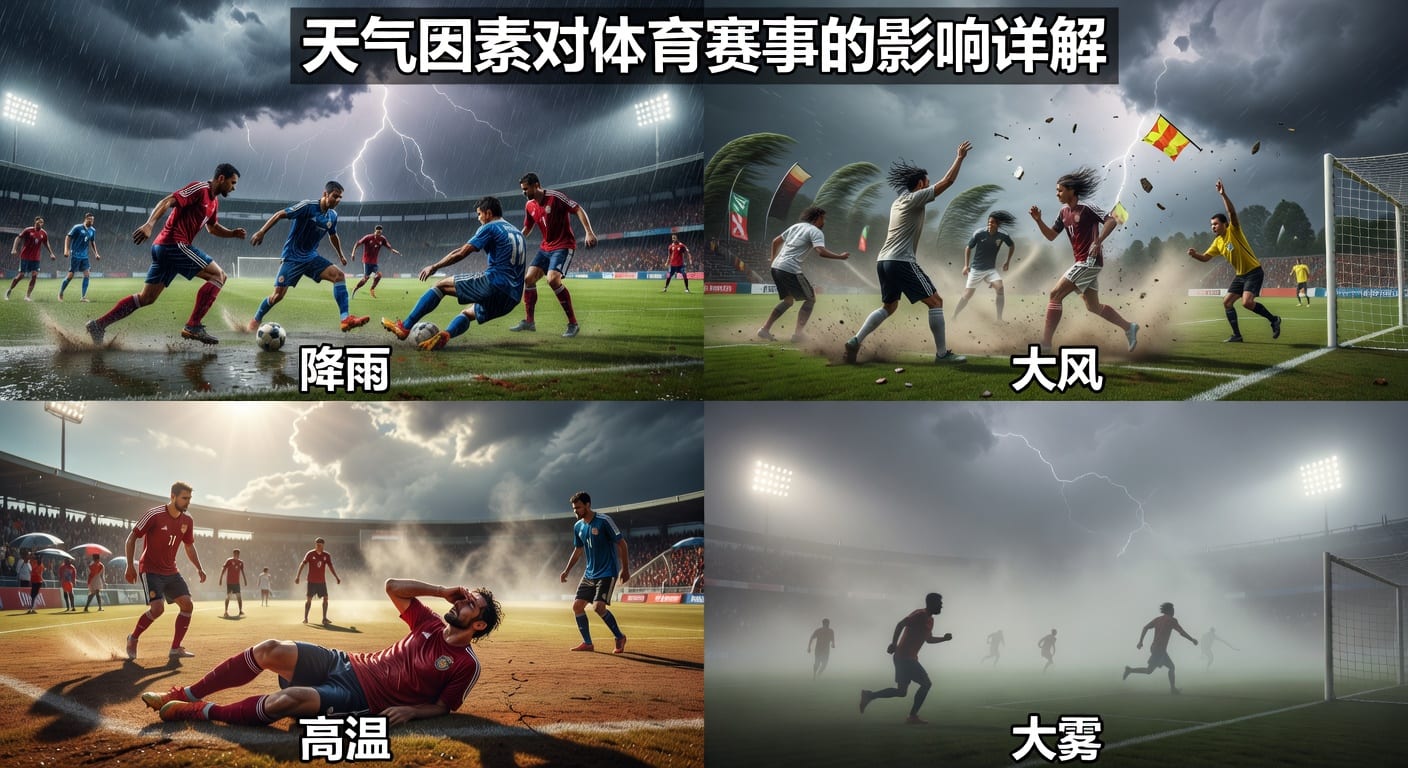 天气因素对体育赛事判断的影响