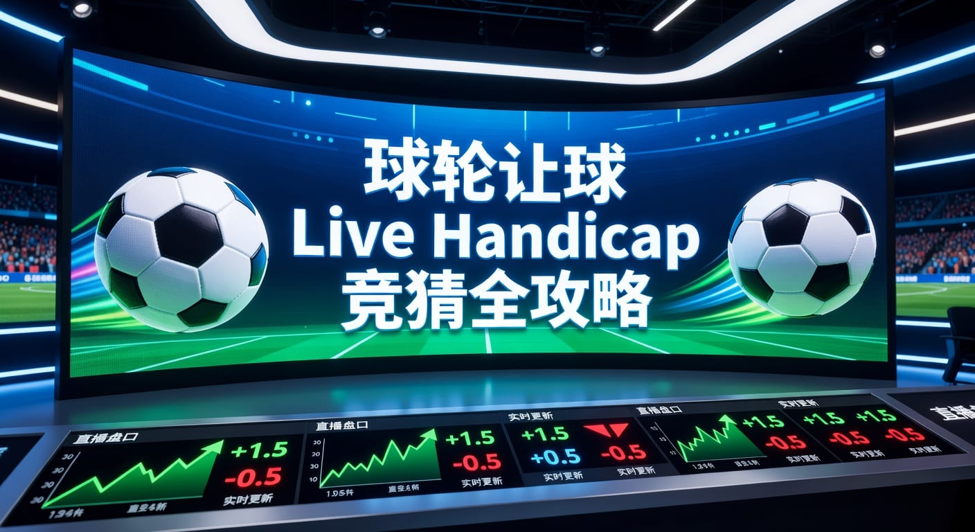滚球让球 live handicap 实时盘口解读与判断