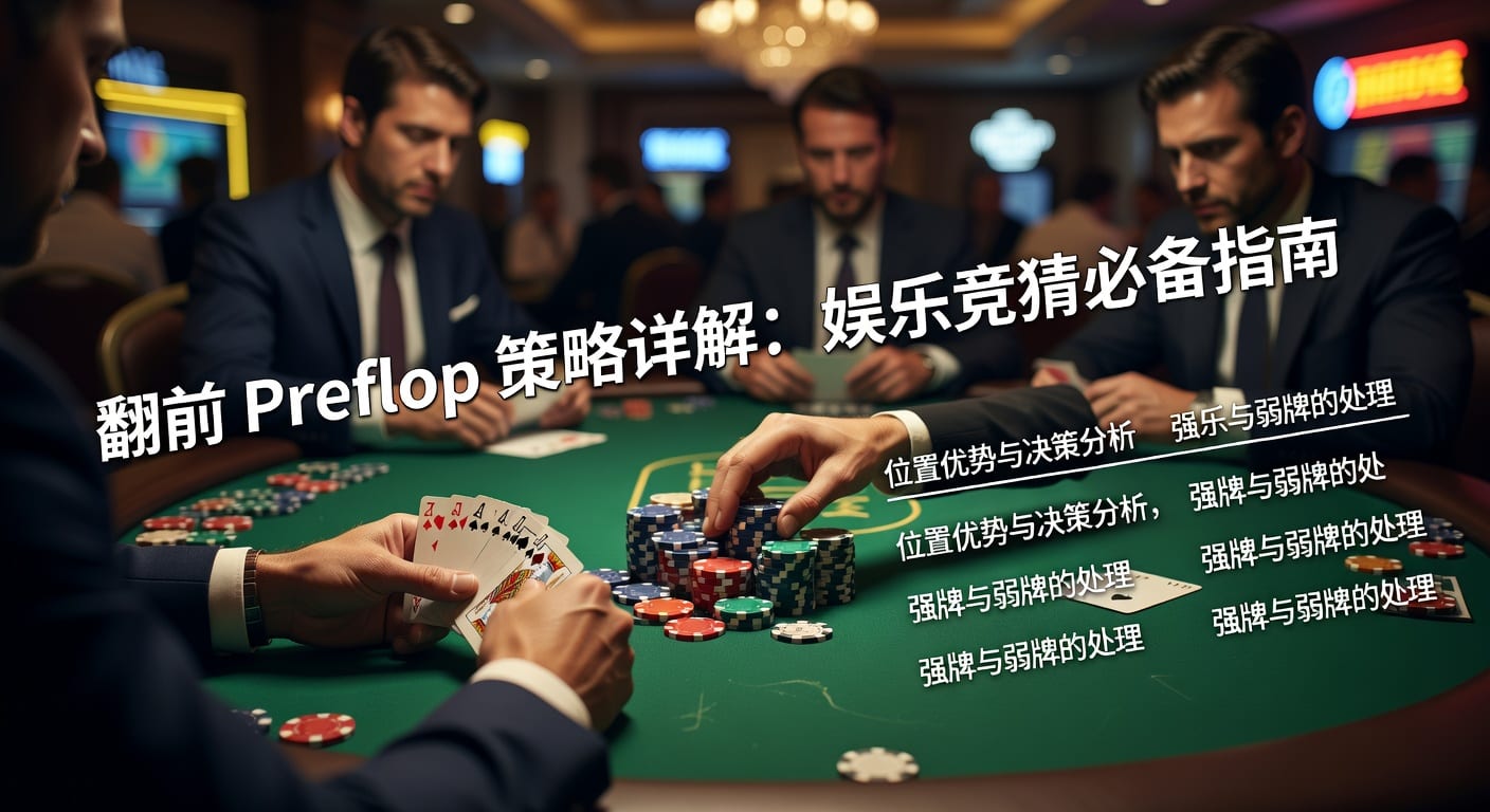 翻前 preflop 实战解析：起手牌与下注逻辑