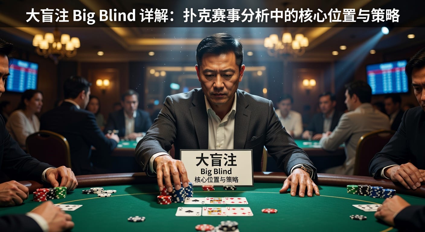 大盲注 big blind：起手位置与筹码管理