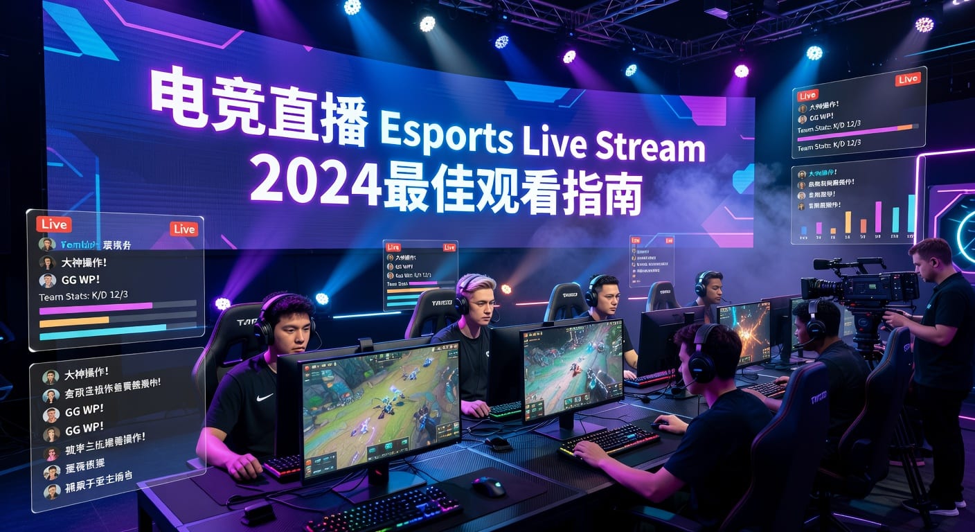 电竞直播 Esports Live Stream：2026年观赛与增长指南