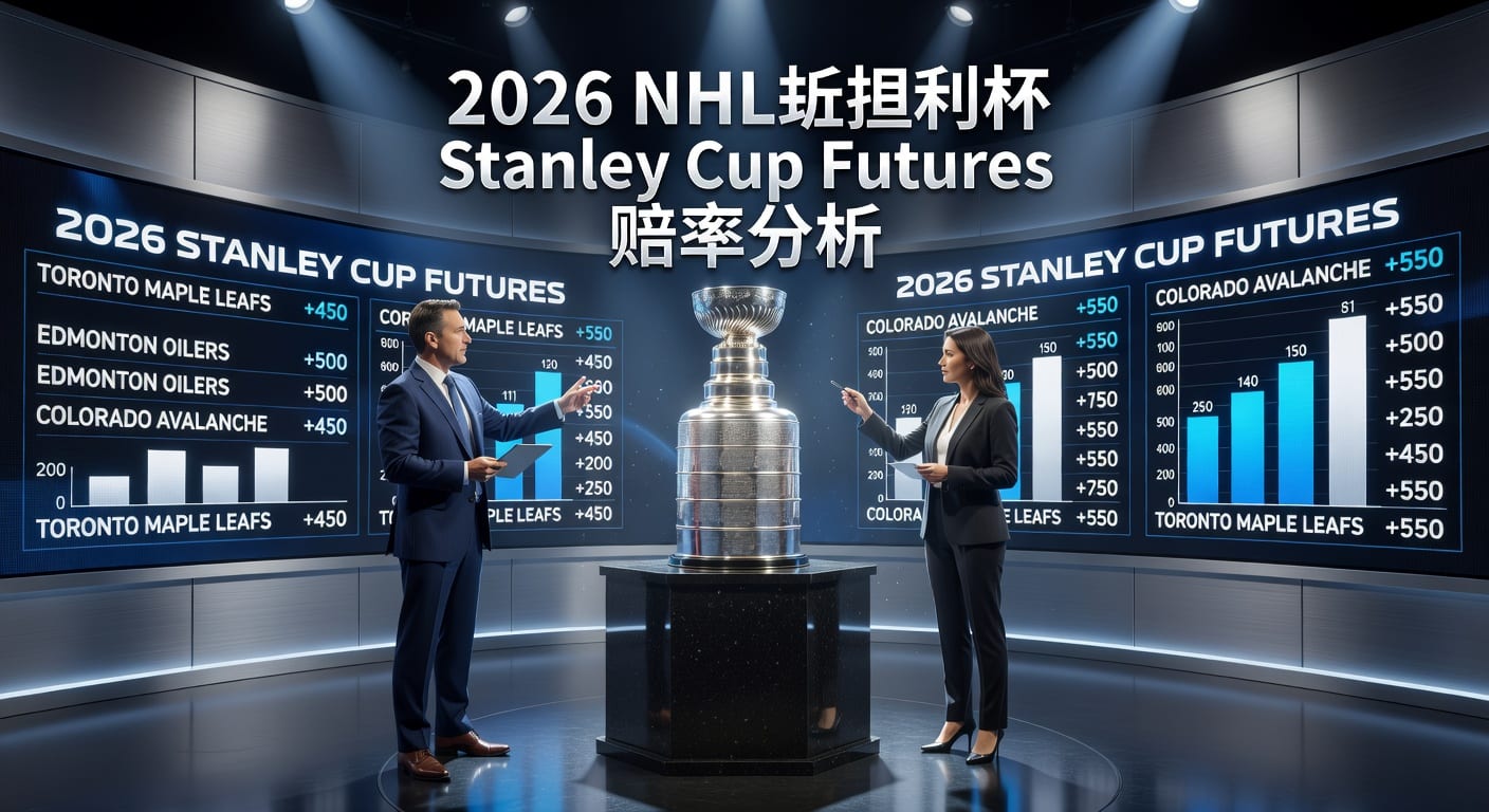 NHL斯坦利杯 Stanley Cup Futures 2026冠军走势